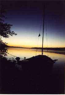 Abendstimmung am Langban